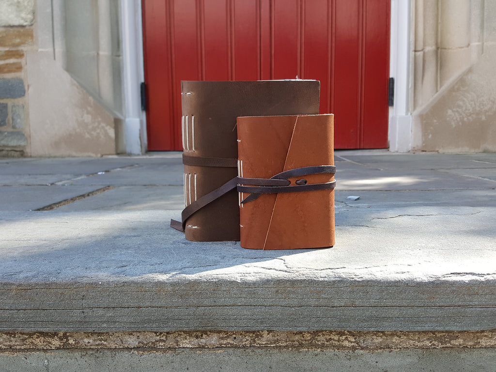 Dusty Road Handmade Leather Journal-Notebooks-JB Custom Journals