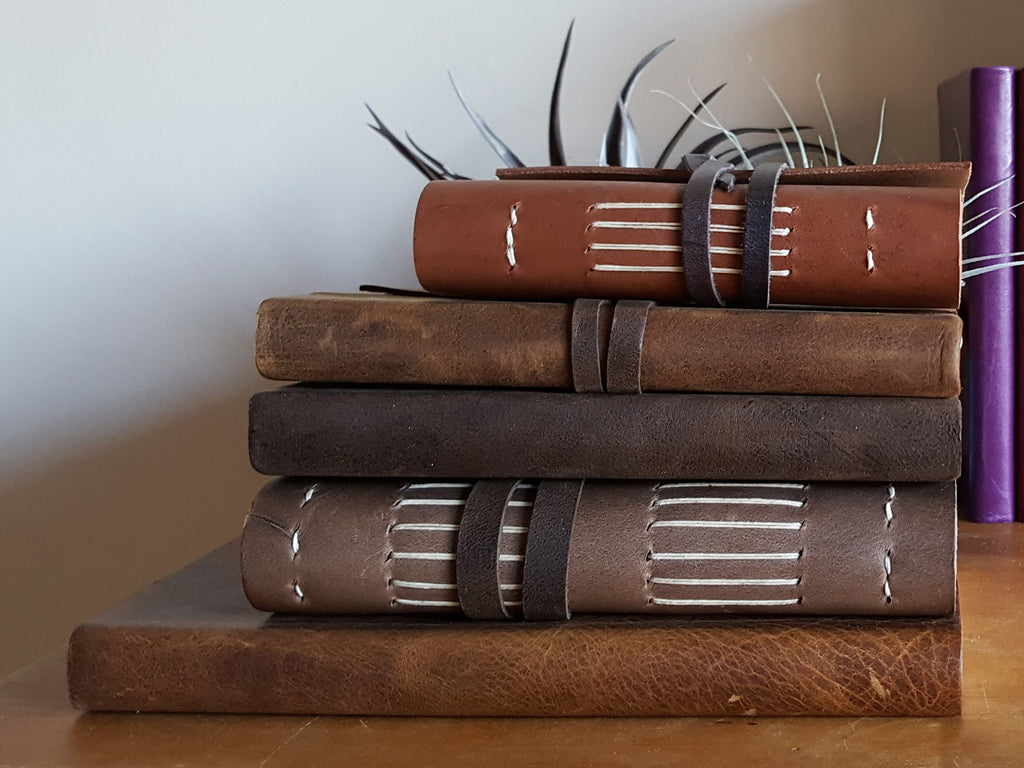 Dusty Road Handmade Leather Journal-Notebooks-JB Custom Journals