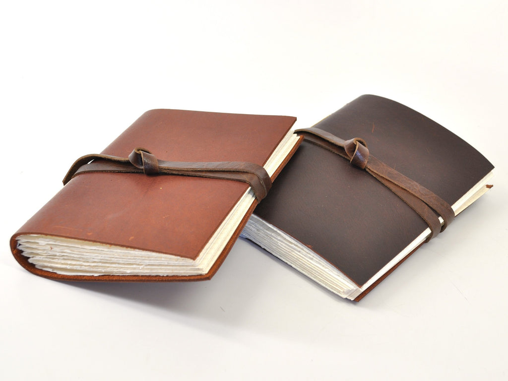 Dusty Road Handmade Leather Journal-Notebooks-JB Custom Journals