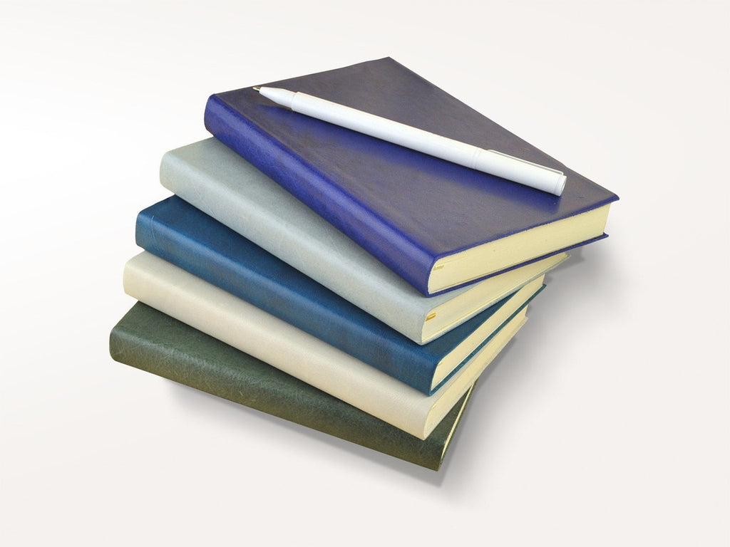 Harborview Leather Journal - Slate-Notebooks-JB Custom Journals