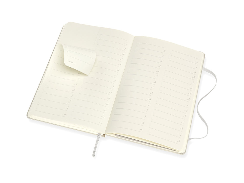 Moleskine PRO Hardcover Notebook - Pearl Grey