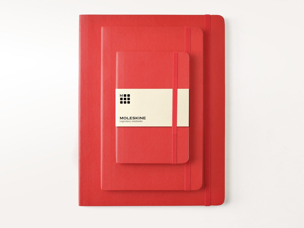 Moleskine Softcover Notebook - Scarlet Red