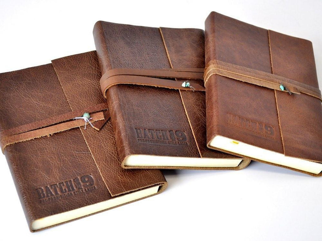 Santa Fe Leather Wrap Journal-Notebooks-JB Custom Journals